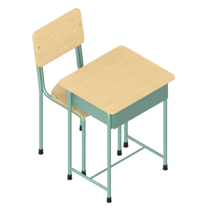 Steel Study Table