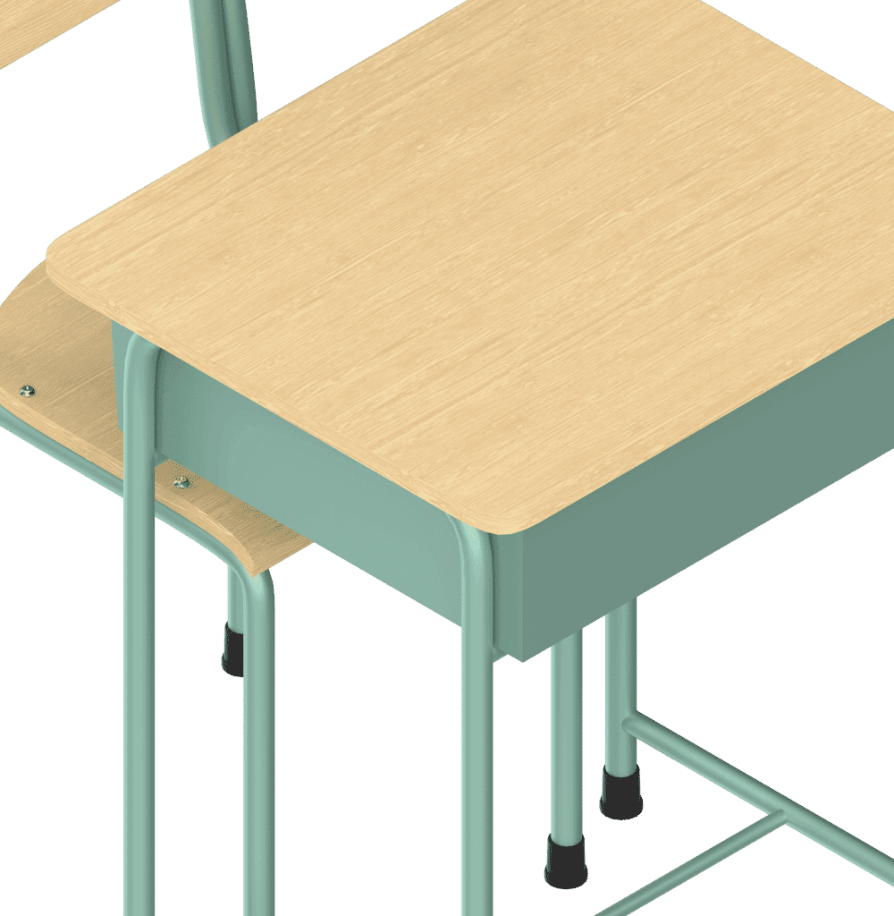 Steel Study Table