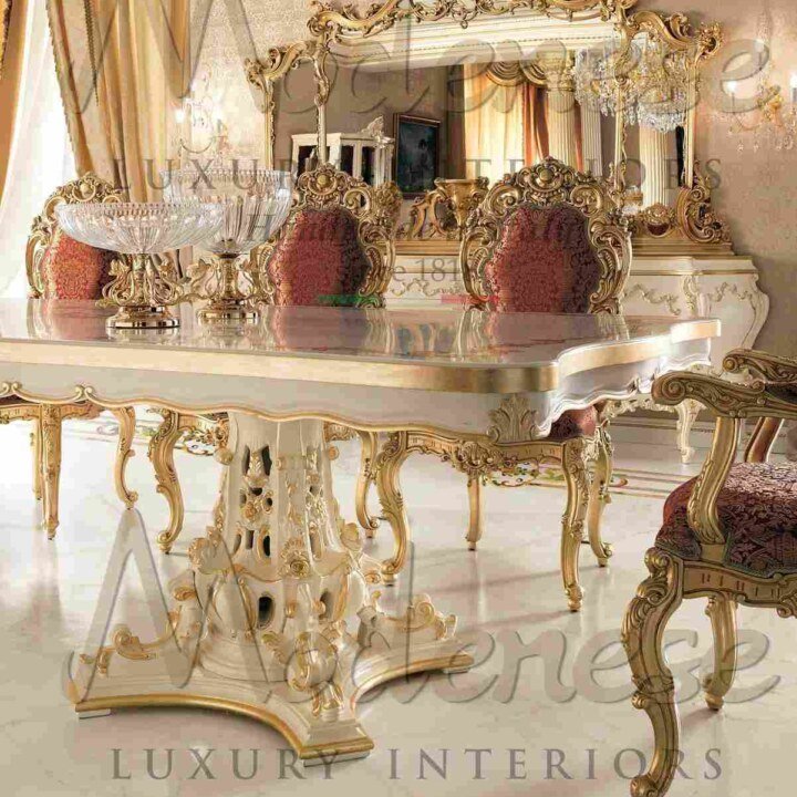 VALENZA MARBLE LUXE DINING TABLE