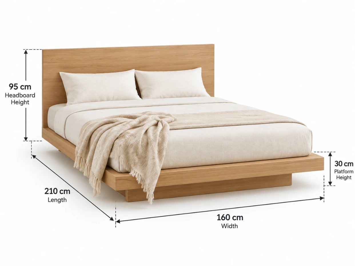 Luxe Nova Floating Wooden Cot Bed - Image 3