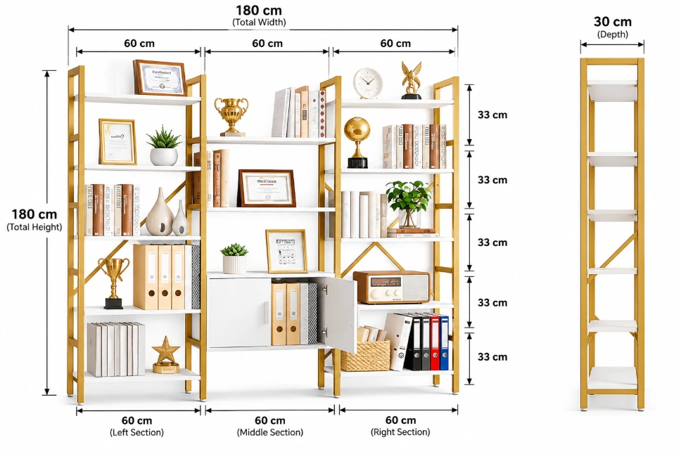 Monaco Bookcase Dimensions Infographic-compressed