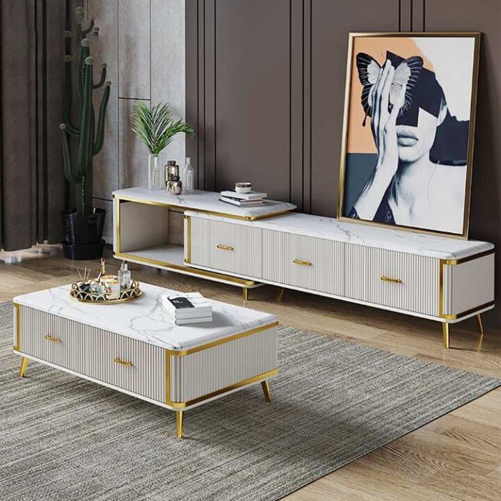 SAVERIO PREMIUM TV CONSOLE TABLE