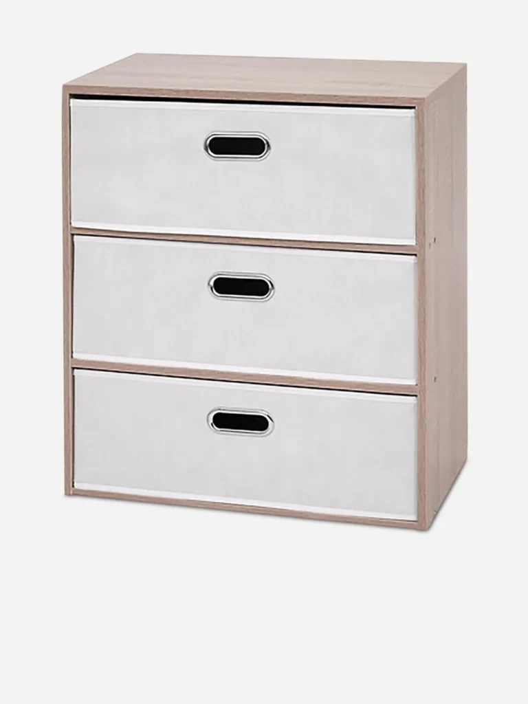 Self Assembly Five 5 Box W/Drawers 3 Draws