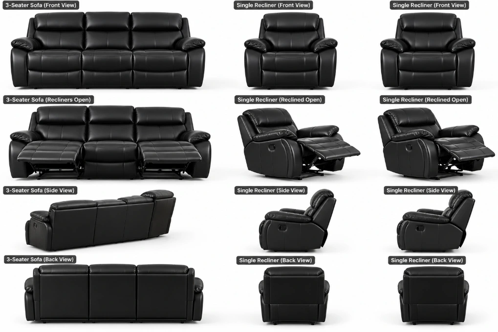 Black Leather Recliner Sofa Catalog Grid-compressed