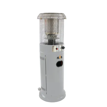 Alva Short Stand Patio Heater Cement GHP31 Grey