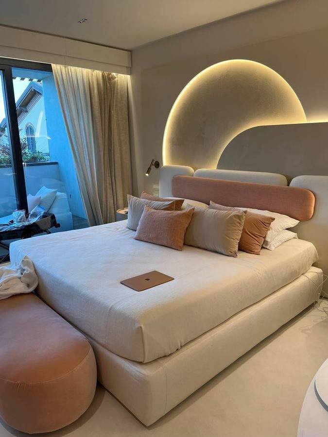 Lumi Gold Headboard | Double/Queen
