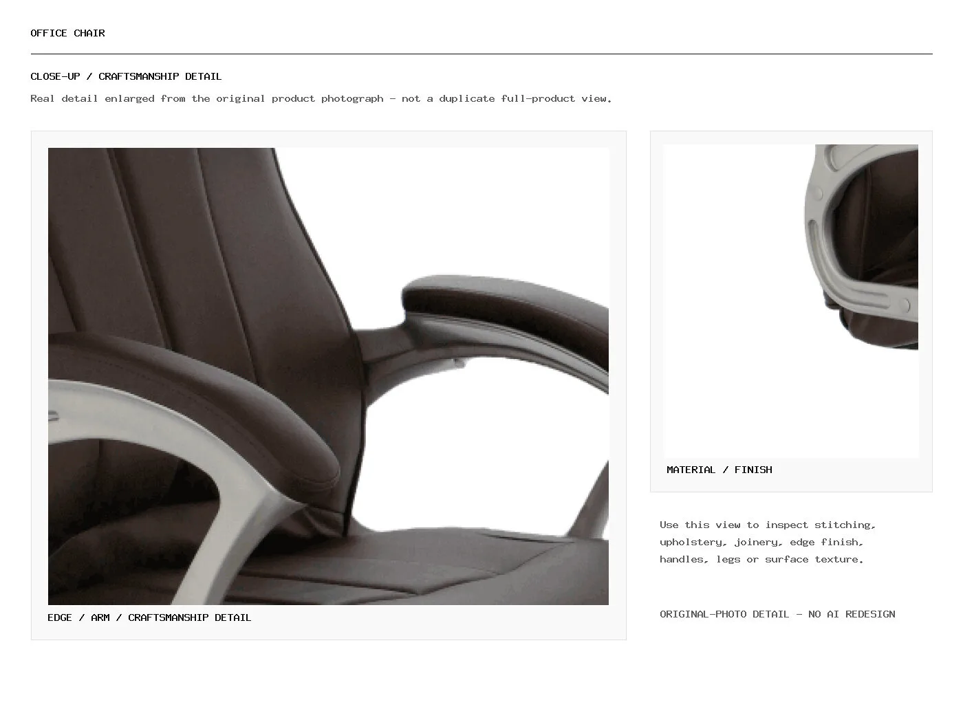 Office Chair Closeup