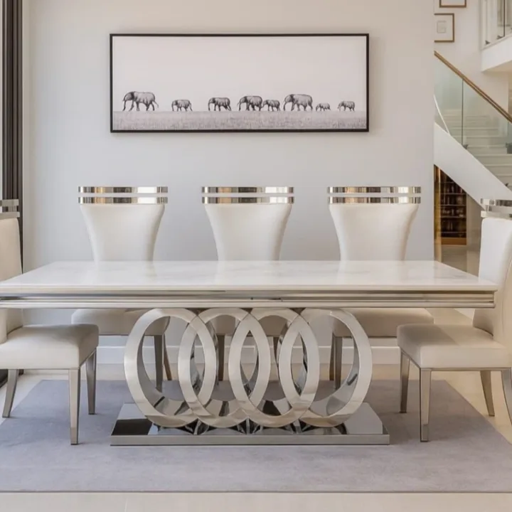 Monaco Royale 6-Seater Luxury Dining Set