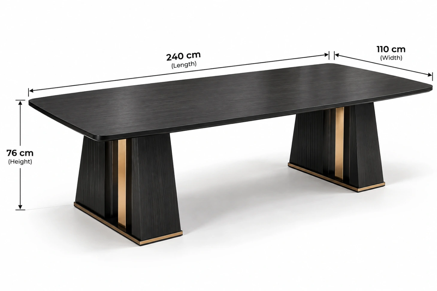 Joanne Premium 8-Seater Dining Set - Image 2