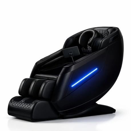 ITOUCH AI Full Body Massage Chair, Voice Control, Zero Gravity, Bluetooth - Shadow Black