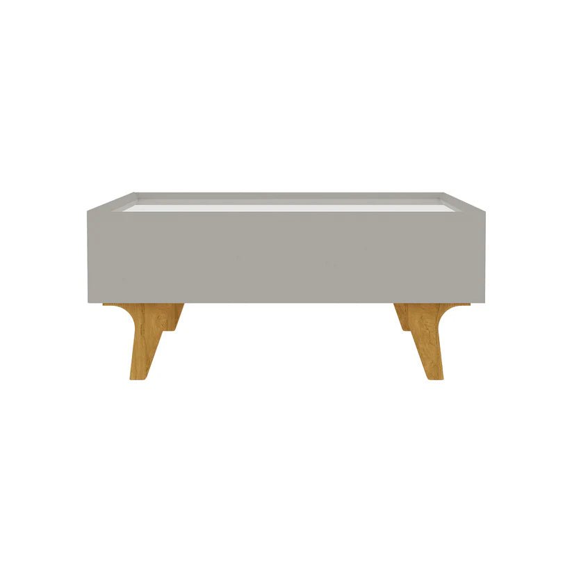 Centro Sena Off-White Wood Coffee Table with Drawer