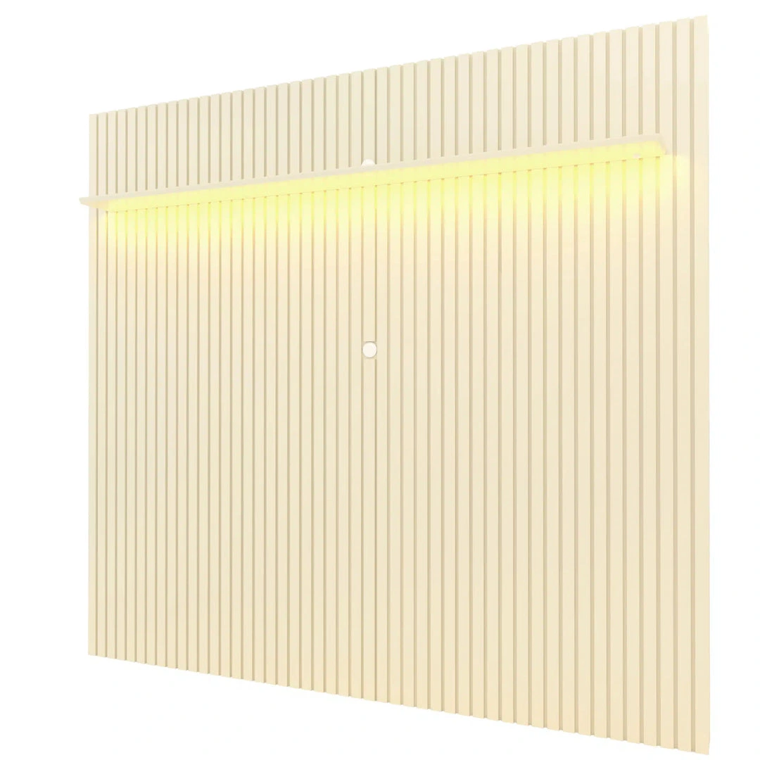 Nobre Premium Modern Full-Wall Slatted Plasma Stand