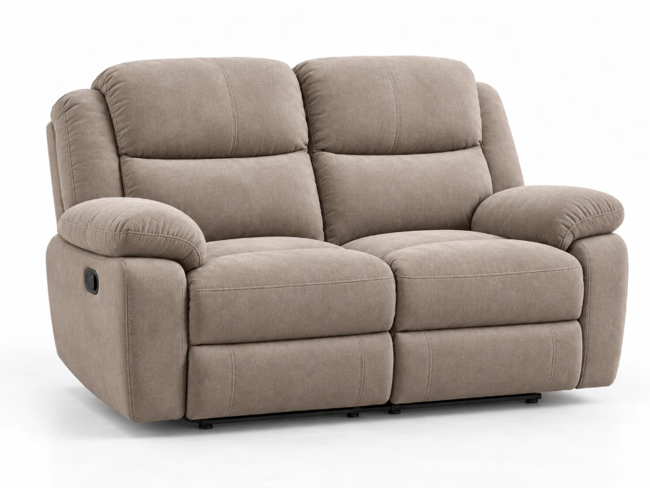 Milano Premium 3+2+1 Microfiber Fabric Recliner Lounge Suite