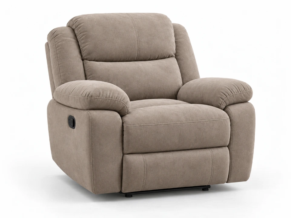 Milano Premium 3+2+1 Microfiber Fabric Recliner Lounge Suite