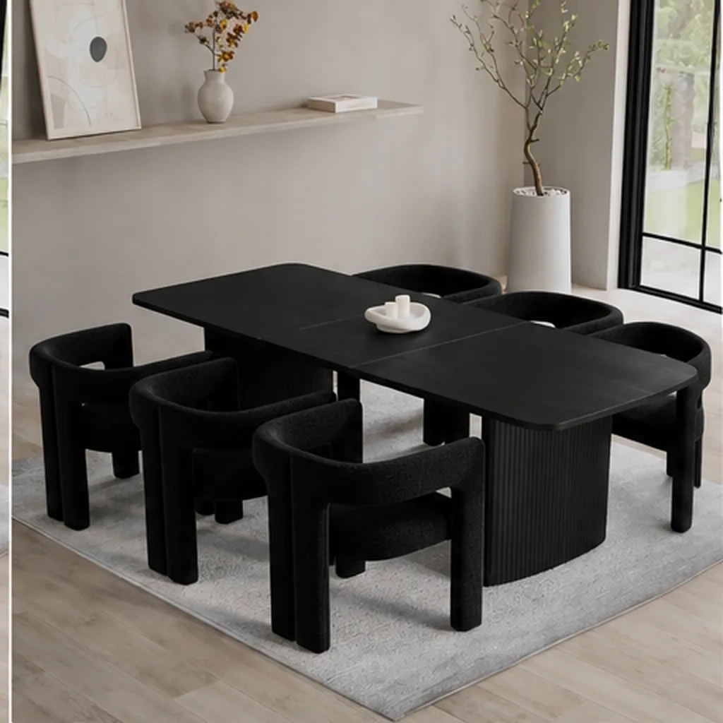 Bunja 6 Seater - Black AI