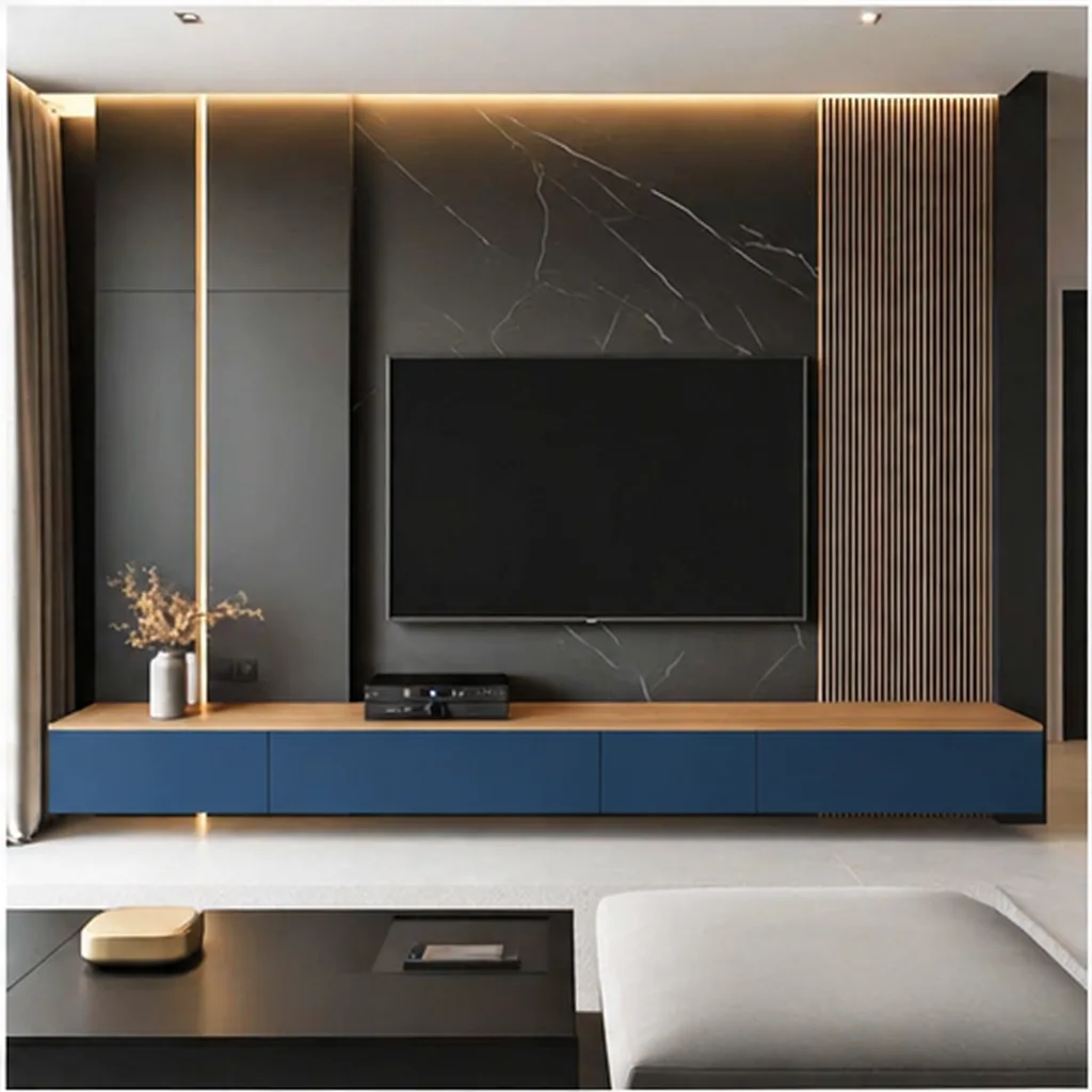 Douglass TV unit - Blue AI