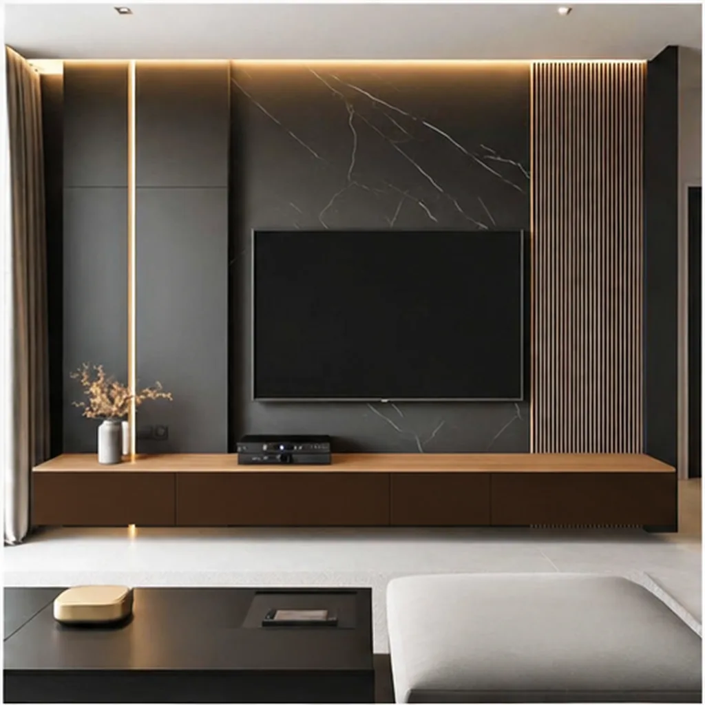 Douglass TV unit - Dark Brown AI