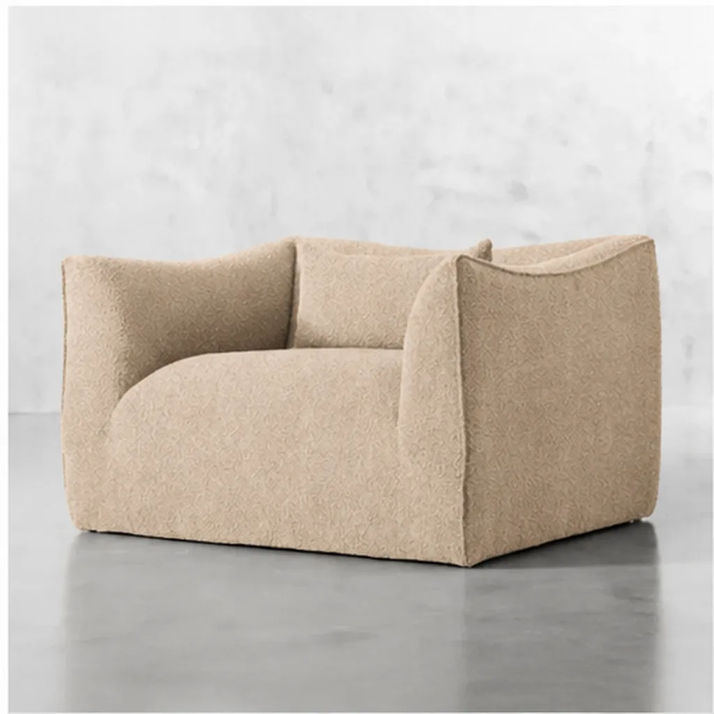 Morrison Loveseat – Shadow Grey - Beige AI