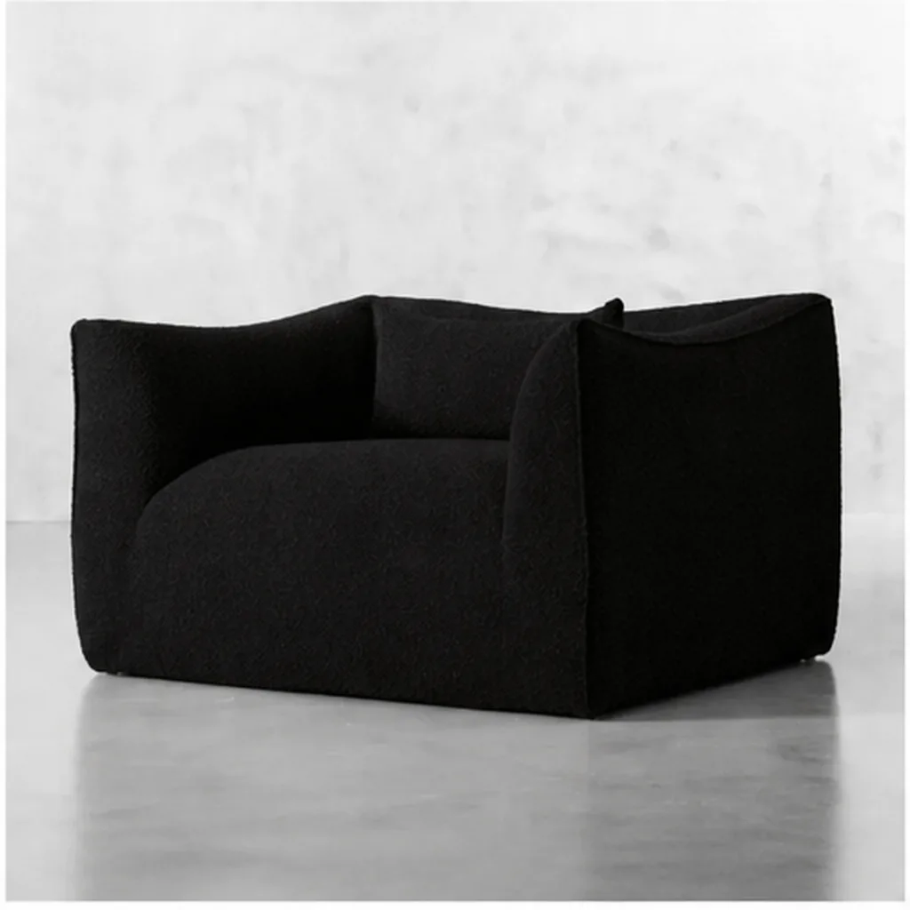 Morrison Loveseat – Shadow Grey - Black AI
