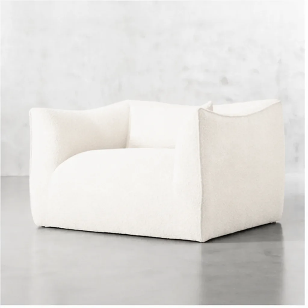 Morrison Loveseat – Shadow Grey - White AI