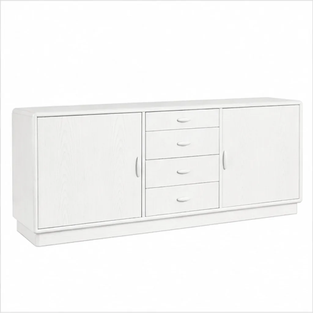 Teak Sideboard - White AI