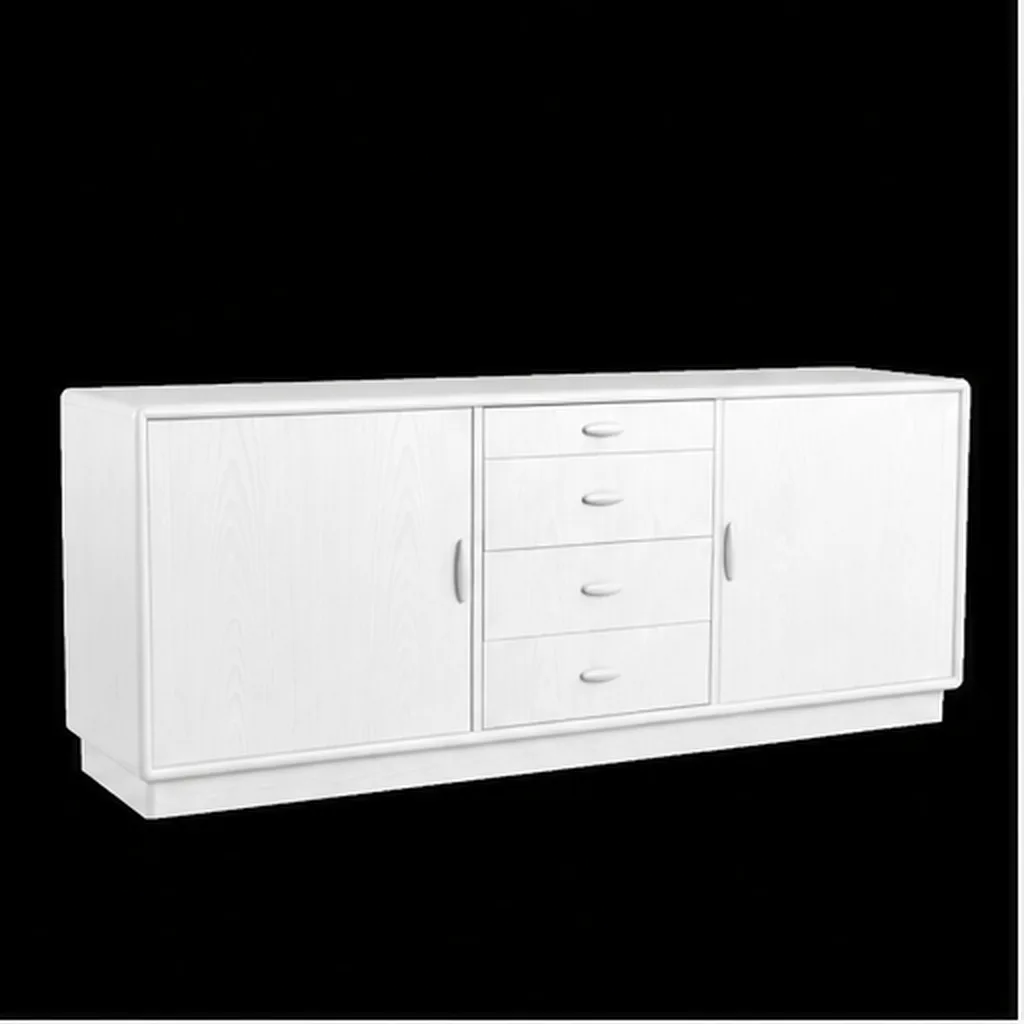 Teak Sideboard - White AI